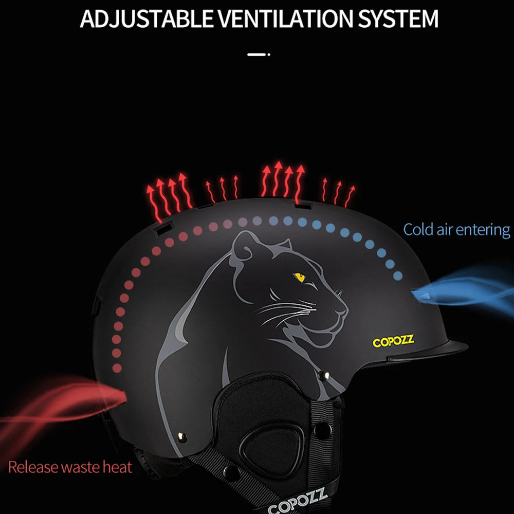 COPOZZ SnowRider Pro™ – Kask snowboardowy Unisex