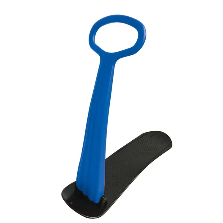 Ski Scooter Folding Snow Sled And Snowboard Easy Grip Handle For Kids Winter Toys For Use On Snow And Grass Red Blue Green
