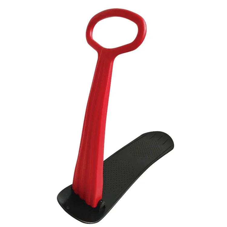 Ski Scooter Folding Snow Sled And Snowboard Easy Grip Handle For Kids Winter Toys For Use On Snow And Grass Red Blue Green